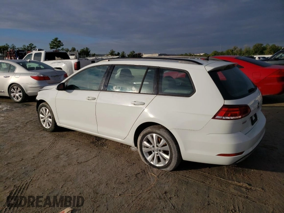 2019 Volkswagen Golf SportWagen S with VIN 3VW117AU4KM510182, listed as a Copart auction lot 76005793 with 43,897 mi miles. Bid and sale history available at carsss.com. Image 2.