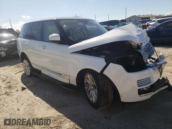 2015 Land Rover Range Rover HSE with VIN SALGS2VF3FA232623, listed as a Copart auction lot 36095313 with Not provided miles and Salvage title. Bid and sale history available at DreamBid. Image 4.