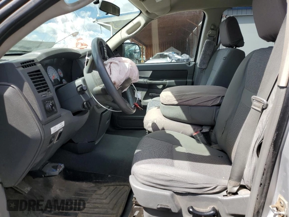 2008 Dodge 1500 SLT with VIN 1D7HU18278S601205, listed as a Copart auction lot 53468715 with 615,614 mi miles and Salvage Title. Bid and sale history available at DreamBid. Image 7.