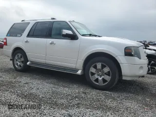 2010 Ford Expedition Limited with VIN 1FMJU2A57AEB21526, listed as a Copart auction lot 56208795 with 253,439 mi miles and Salvage title. Bid and sale history available at DreamBid. Image 4.