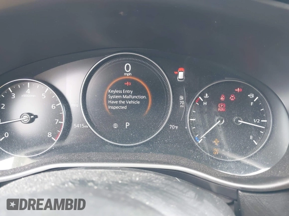 2024 Mazda CX-50 S Select with VIN 7MMVABAM9RN203355, listed as a IAAI auction lot 40399675 with 5,415 mi miles and . Bid and sale history available at DreamBid. Image 7.