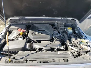 2021 Jeep Wrangler Unlimited Willys с VIN 1C4HJXDN1MW672344, выставлен на аукционе Copart как лот 50218005 с пробегом 32 948 миль миль и Списание • Salvage title. История ставок и продаж доступна на DreamBid. Изображение 12.
