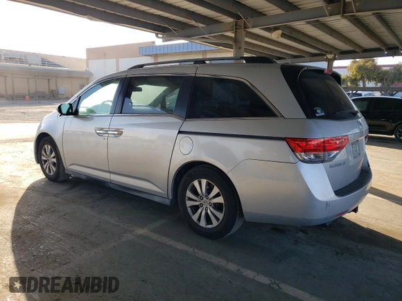2014 Honda Odyssey EX-L with VIN 5FNRL5H62EB119570, listed as a Copart auction lot 53001525 with 197,509 mi miles and Clean Title. Bid and sale history available at DreamBid. Image 2.