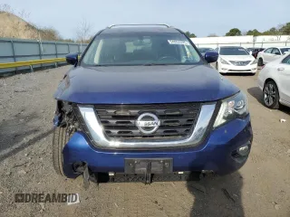 2017 Nissan Pathfinder SL with VIN 5N1DR2MM0HC618585, listed as a Copart auction lot 54053335 with 110,303 mi miles and Salvage Title. Bid and sale history available at DreamBid. Image 5.