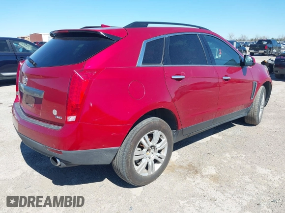 2014 Cadillac SRX with VIN 3GYFNAE36ES597007, listed as a IAAI auction lot 41675527 with 105,613 mi miles and . Bid and sale history available at DreamBid. Image 4.