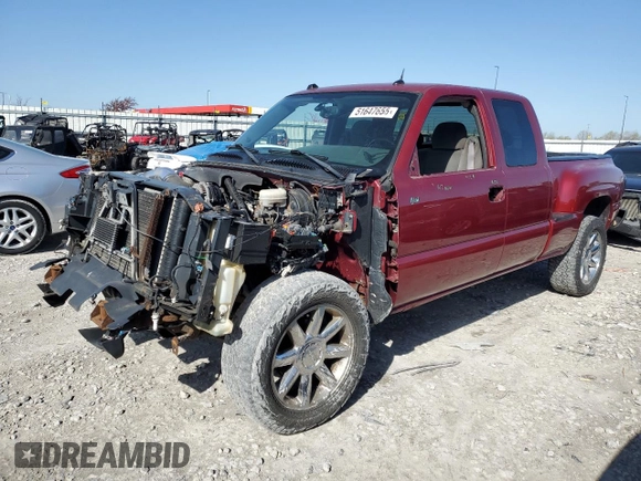 2005 Chevrolet Silverado 1500 Z71 z VIN 1GCEK19BX5Z161954, wystawiony jako Copart lot #51647655 z przebiegiem 213 920 mil mil oraz Szkoda całkowita • Salvage title. Historia ofert i sprzedaży dostępna na DreamBid. Obrazek 1.