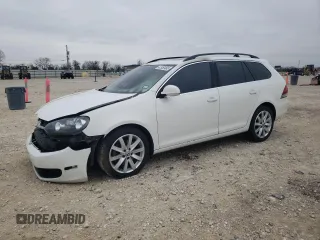 2013 Volkswagen Jetta SportWagen TDI w/Sunroof & Nav with VIN 3VWPL7AJ1DM640630, listed as a Copart auction lot 42950465 with 0 mi miles and Salvage Title. Bid and sale history available at carsss.com. Image 1.