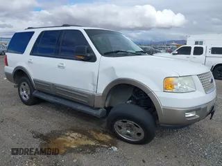 2003 Ford Expedition Eddie Bauer with VIN 1FMFU17L63LB20341, listed as a IAAI auction lot 41656630 with 169,488 mi miles. Bid and sale history available at carsss.com. Image 1.