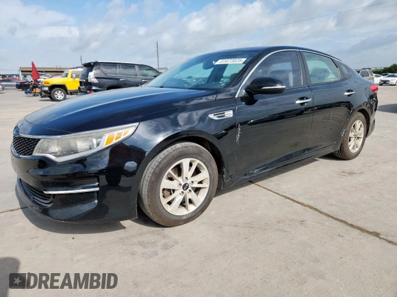 2017 Kia Optima LX with VIN 5XXGT4L39HG159273, listed as a Copart auction lot 61672025 with 134,171 mi miles and Clean title. Bid and sale history available at DreamBid. Image 1.