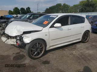 2008 Mazda 3 Mazdaspeed3 Sport with VIN JM1BK34M581156445, listed as a Copart auction lot 69097294 with Not provided miles and Salvage title. Bid and sale history available at DreamBid. Image 1.