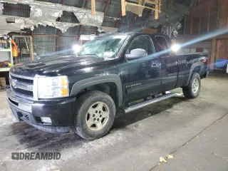 2011 Chevrolet Silverado 1500 LT with VIN 1GCRKSE32BZ449713, listed as a Copart auction lot 55201895 with 163,450 mi miles and Salvage Title. Bid and sale history available at DreamBid. Image 1.