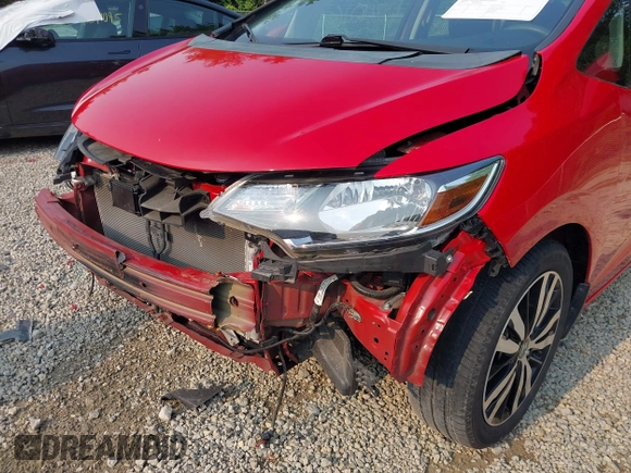 2019 Honda Fit EX with VIN 3HGGK5H82KM742918, listed as a IAAI auction lot 42368216 with 34,476 mi miles and . Bid and sale history available at DreamBid. Image 6.