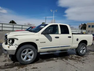 2008 Dodge 1500 ST with VIN 1D7HU18258J163967, listed as a Copart auction lot 48067015 with 141,303 mi miles and Salvage Title. Bid and sale history available at carsss.com. Image 1.