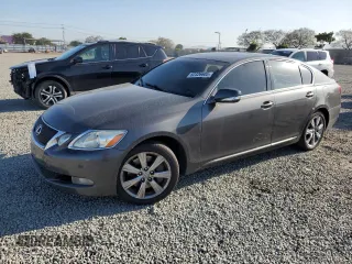 2008 Lexus GS 350 with VIN JTHCE96S780015701, listed as a Copart auction lot 52326605 with 187,882 mi miles and Salvage Title. Bid and sale history available at carsss.com. Image 1.