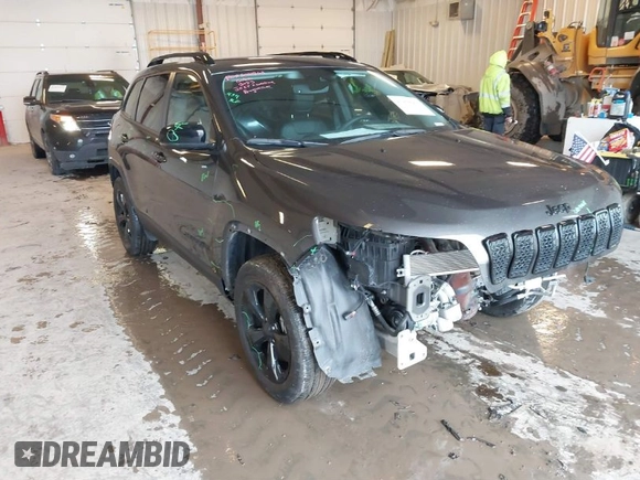 2023 Jeep Cherokee Altitude Lux with VIN 1C4PJMMB7PD107404, listed as a IAAI auction lot 41458661 with 30,683 mi miles. Bid and sale history available at carsss.com. Image 1.