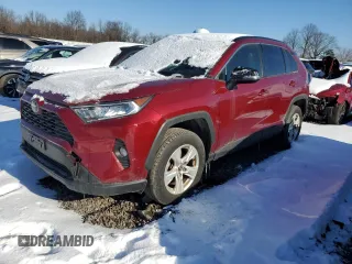 2019 Toyota RAV4 with VIN NJ1457E, listed as a Copart auction lot 50837324 with 44,266 mi miles and Salvage title. Bid and sale history available at DreamBid. Image 4.