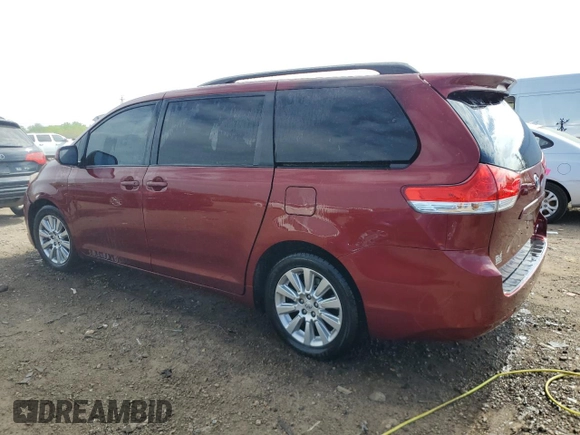 2013 Toyota Sienna XLE с VIN 5TDDK3DC4DS064952, выставлен на аукционе Copart как лот 56797335 с пробегом Не указан миль и Списание • Salvage title. История ставок и продаж доступна на DreamBid. Изображение 2.
