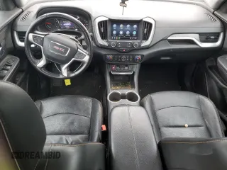2020 GMC Terrain SLT with VIN 3GKALPEV3LL123327, listed as a Copart auction lot 85270414 with 111,640 mi miles and Salvage Title. Bid and sale history available at DreamBid. Image 8.