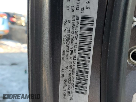 2016 Jeep Compass Latitude with VIN 1C4NJDEB1GD758128, listed as a Copart auction lot 88362015 with 111,411 mi miles and Salvage Title. Bid and sale history available at carsss.com. Image 14.
