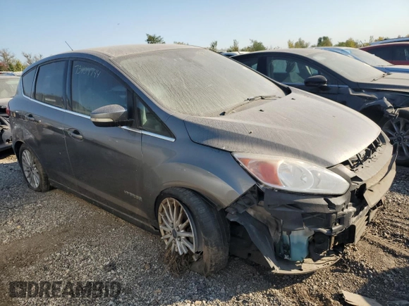 2013 Ford C-Max SEL z VIN 1FADP5BU4DL534784, wystawiony jako Copart lot #45847595 z przebiegiem Nie podano mil oraz Szkoda całkowita • Salvage title. Historia ofert i sprzedaży dostępna na DreamBid. Obrazek 4.