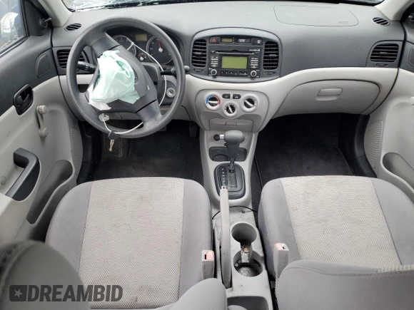 2010 Hyundai Accent GLS with VIN KMHCN4AC4AU526961, listed as a Copart auction lot 48380535 with 105,848 mi miles and Salvage Title. Bid and sale history available at carsss.com. Image 8.