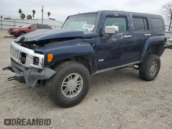 2007 Hummer H3 SUV z VIN 5GTDN13E278172227, wystawiony jako Copart lot #46125835 z przebiegiem 201 011 mil mil oraz Szkody całkowita. Historia ofert i sprzedaży dostępna na DreamBid. Obrazek 1.