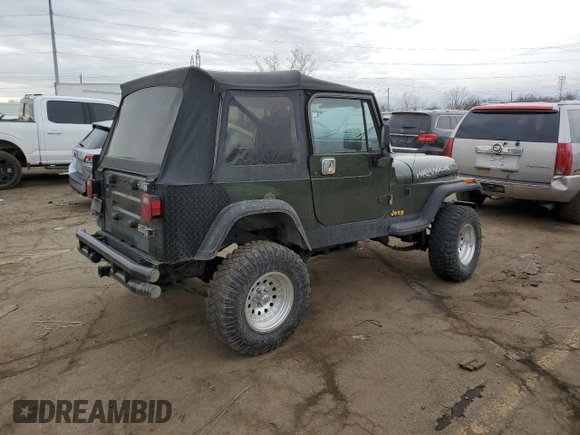 1995 Jeep Wrangler S with VIN 1J4FY19P9SP241990, listed as a Copart auction lot 85860574 with 162,408 mi miles and Clean Title. Bid and sale history available at carsss.com. Image 3.