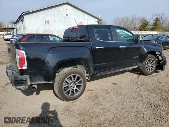 2019 GMC Canyon 4WD Denali with VIN 1GTG6EEN4K1345592, listed as a Copart auction lot 53757335 with 44,668 mi miles and Clean Title. Bid and sale history available at carsss.com. Image 3.