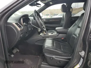 2017 Jeep Grand Cherokee Overland with VIN 1C4RJFCG9HC749485, listed as a Copart auction lot 45531335 with 0 mi miles and Salvage Title. Bid and sale history available at carsss.com. Image 7.
