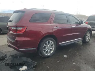 2017 Dodge Durango Citadel with VIN 1C4SDJET0HC799083, listed as a Copart auction lot 85513934 with 94,585 mi miles and Salvage Title. Bid and sale history available at DreamBid. Image 3.