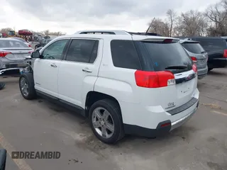 2012 GMC Terrain SLT-2 with VIN 2GKALWEK4C6131599, listed as a IAAI auction lot 41305518 with 152,976 mi miles. Bid and sale history available at carsss.com. Image 3.