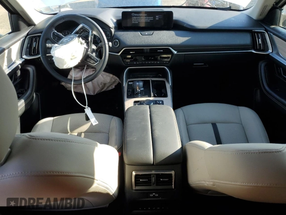 2024 Mazda CX-90 Preferred with VIN JM3KKBHD3R1175038, listed as a Copart auction lot 53909625 with 7,140 mi miles and Salvage title. Bid and sale history available at DreamBid. Image 8.
