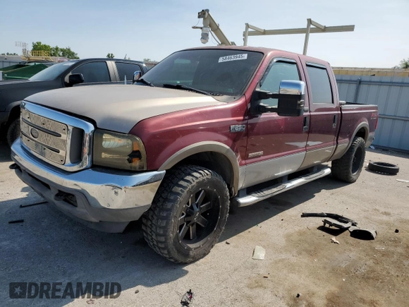 2004 Ford F-250 XL with VIN 1FTNW21P64EC29366, listed as a Copart auction lot 58463945 with 311,778 mi miles and Salvage title. Bid and sale history available at DreamBid. Image 1.