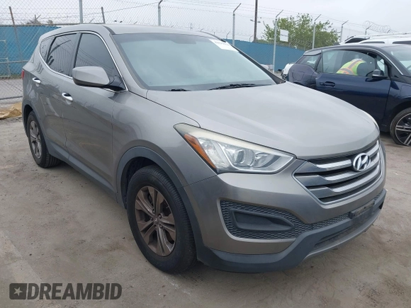 2014 Hyundai Santa Fe Sport with VIN 5XYZT3LB4EG151051, listed as a IAAI auction lot 42099804 with 166,072 mi miles. Bid and sale history available at carsss.com. Image 1.