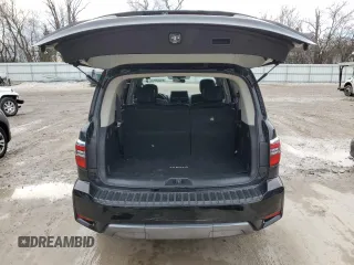 2021 Nissan Armada SV z VIN JN8AY2ADXM9662510, wystawiony jako Copart lot #81333914 z przebiegiem 97 166 mil mil oraz Nie do naprawy • Non repairable. Historia ofert i sprzedaży dostępna na DreamBid. Obrazek 6.