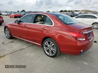 2018 Mercedes-Benz C 300 with VIN 55SWF4KBXJU258929, listed as a Copart auction lot 64697985 with 47,264 mi miles and Clean title. Bid and sale history available at DreamBid. Image 2.