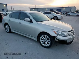 2013 Hyundai Genesis 3.8L z VIN KMHGC4DD8DU254060, wystawiony jako Copart lot #57619505 z przebiegiem 21 210 mil mil oraz Szkoda całkowita • Salvage title. Historia ofert i sprzedaży dostępna na DreamBid. Obrazek 4.