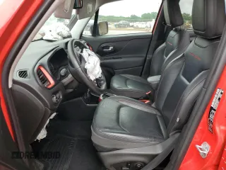 2018 Jeep Renegade Trailhawk with VIN ZACCJBCBXJPG96008, listed as a Copart auction lot 56657785 with 46,560 mi miles and Salvage title. Bid and sale history available at DreamBid. Image 7.