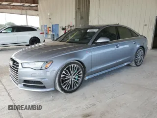 2016 Audi A6 Premium Plus with VIN WAUFGAFC5GN151164, listed as a Copart auction lot 63868065 with 90,896 mi miles and Salvage title. Bid and sale history available at DreamBid. Image 1.