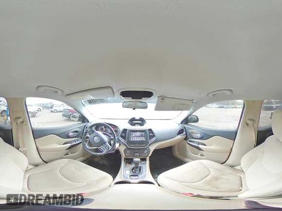 2020 Jeep Cherokee Latitude with VIN 1C4PJLCB7LD581651, listed as a Copart auction lot 42816555 with 100,845 mi miles and Salvage Title. Bid and sale history available at DreamBid. Image 13.