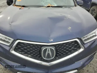 2020 Acura MDX Sport Hybrid w/Technology Pkg with VIN 5J8YD7H57LL000002, listed as a Copart auction lot 45607225 with 0 mi miles and Clean Title. Bid and sale history available at carsss.com. Image 12.