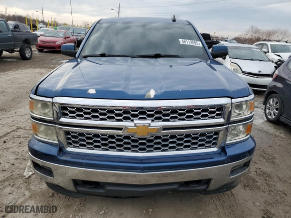 2015 Chevrolet Silverado 1500 LT with VIN 3GCUKREHXFG168506, listed as a Copart auction lot 46113595 with 139,871 mi miles and Salvage Title. Bid and sale history available at carsss.com. Image 5.