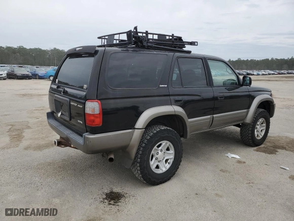 2000 Toyota 4Runner Limited with VIN JT3HN87RXY0281831, listed as a Copart auction lot 43732745 with 241,884 mi miles and Salvage Title. Bid and sale history available at carsss.com. Image 3.