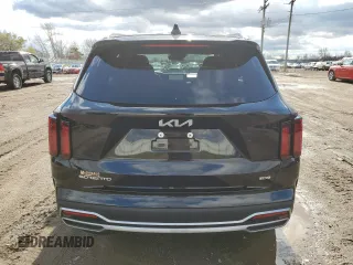 2024 Kia Sorento EX with VIN KNDRHDLG1R5258298, listed as a Copart auction lot 79606434 with 11,530 mi miles and Clean title. Bid and sale history available at DreamBid. Image 6.