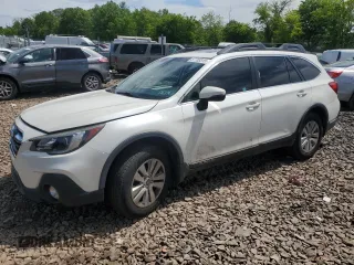 2018 Subaru Outback Premium with VIN 4S4BSAHC1J3203322, listed as a Copart auction lot 57755315 with 90,610 mi miles and Salvage title. Bid and sale history available at DreamBid. Image 1.