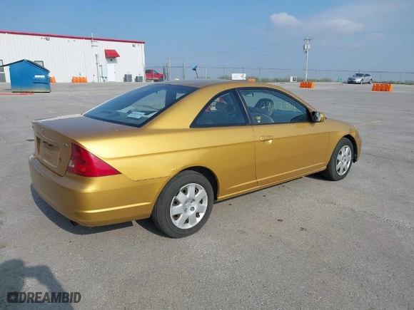 2001 Honda Civic EX with VIN 1HGEM22921L035884, listed as a IAAI auction lot 42022884 with 211,795 mi miles. Bid and sale history available at carsss.com. Image 4.