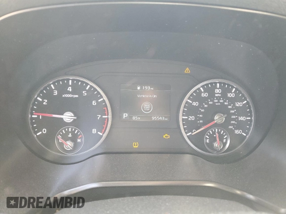 2020 Kia Telluride EX with VIN 5XYP34HC3LG041121, listed as a Copart auction lot 52968355 with 95,543 mi miles and Salvage title. Bid and sale history available at DreamBid. Image 9.