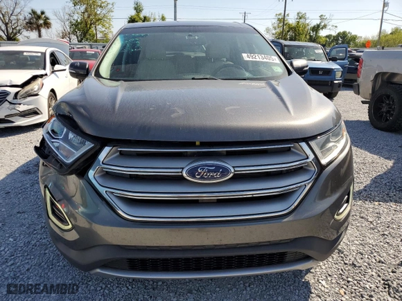 2016 Ford Edge Titanium with VIN 2FMPK3K83GBB12857, listed as a Copart auction lot 49213405 with 127,314 mi miles and Salvage Title. Bid and sale history available at carsss.com. Image 5.