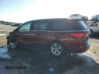 2019 Honda Odyssey EX with VIN 5FNRL6H57KB087417, listed as a Copart auction lot 83984874 with 89,909 mi miles and Salvage title. Bid and sale history available at DreamBid. Image 2.