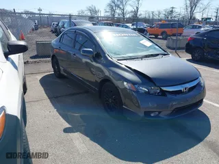 2010 Honda Civic Sdn DX-VP with VIN 2HGFA1F39AH509694, listed as a IAAI auction lot 41838125 with 221,304 mi miles. Bid and sale history available at carsss.com. Image 1.
